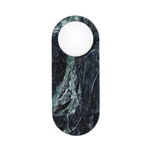 Art Deco Marble Wall Light Fixture