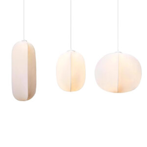 Japanese silk pendant light Lighting Factory Silk Pendant Light
