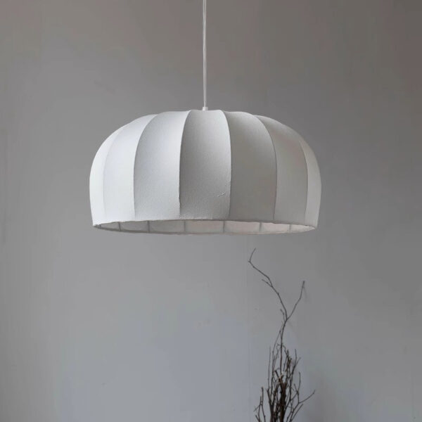 Japanese design chandelier silk lamp bar chandelier - 图片 3