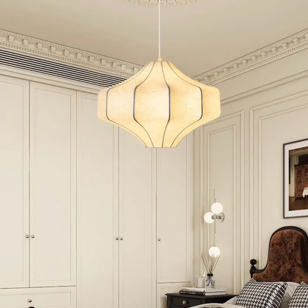 Silk lamps, restaurant chandeliers, hotel lamps, bedside chandeliers - 图片 4