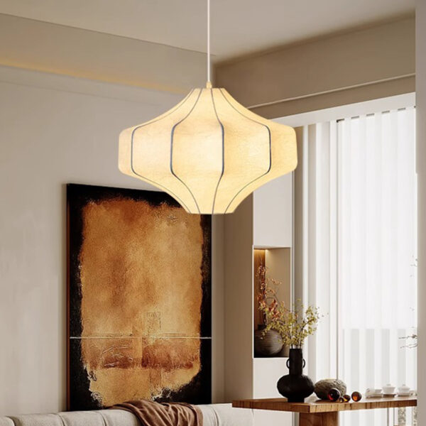 Silk lamps, restaurant chandeliers, hotel lamps, bedside chandeliers - 图片 2
