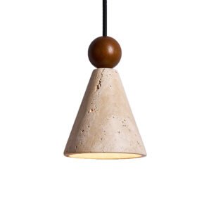 Creative Yellow Travertine Table Lamp, Living Room & Foyer Decoration Lamp, Hand-Carved Natural Stone, Factory Direct Supply with Customizable Size