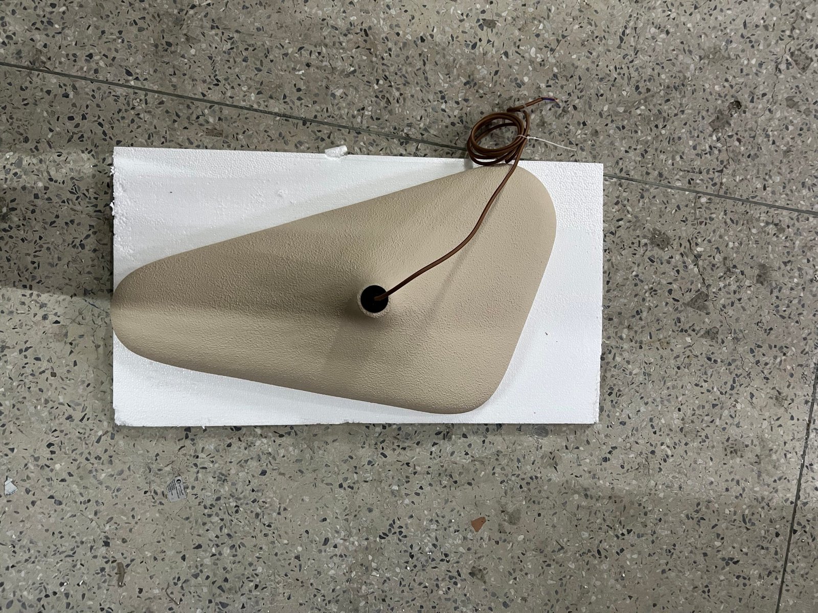 Pendant sample protected during inspection