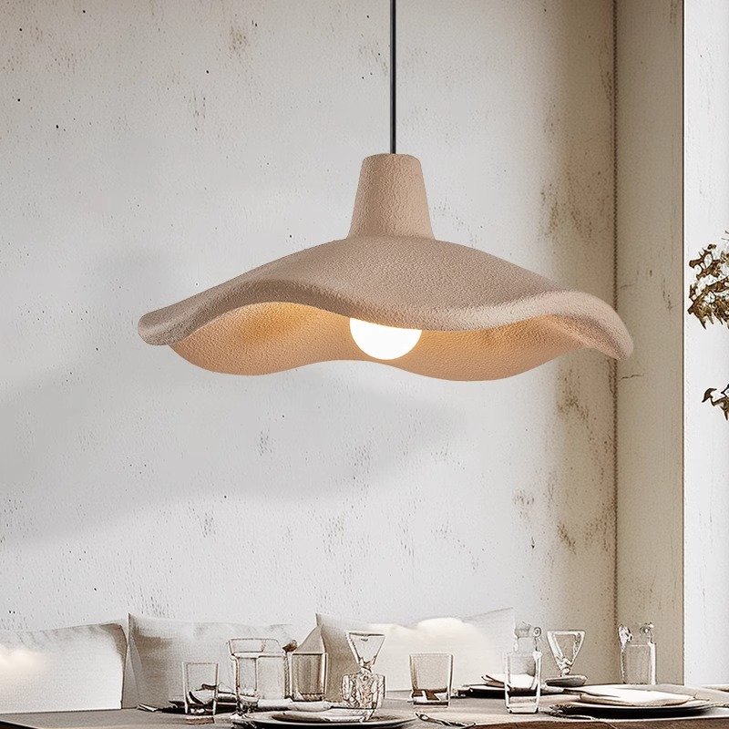 Custom Wabi-Sabi Pendant Light Samples for an Interior Design Project hero evidence photo