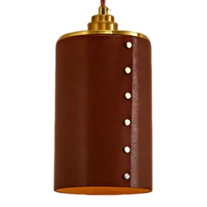 by OBBAO Lighting factory - Leather Pendant Lights OEM/ODM project image 1