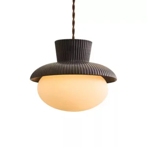 by OBBAO Lighting factory - Ceramic Pendant Lights OEM/ODM project image 1