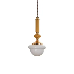by OBBAO Lighting factory - Ceramic Pendant Lights OEM/ODM project image 1