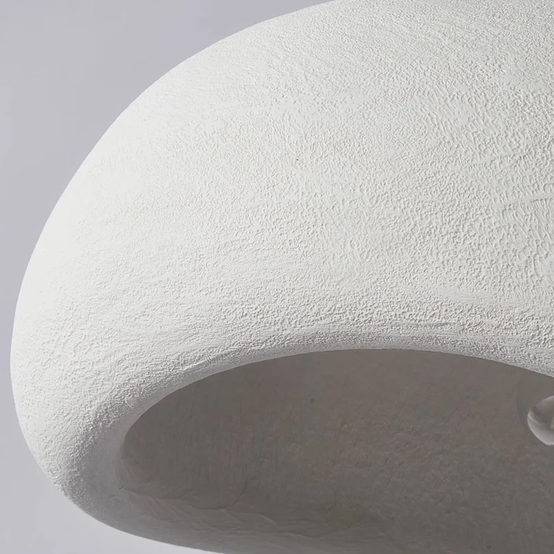 Wabi Sabi chandelier in ceramic for showroom custom lighting design