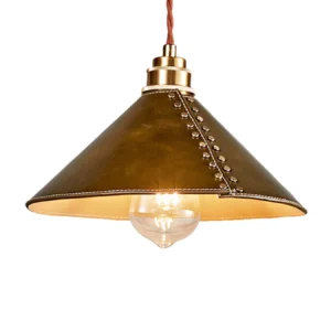 by OBBAO Lighting factory - Leather Pendant Lights OEM/ODM project image 1