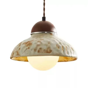 by OBBAO Lighting factory - Ceramic Pendant Lights OEM/ODM project image 1