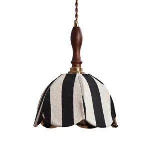 by OBBAO Lighting factory - Fabric Pendant Lights OEM/ODM project image 1